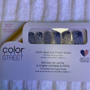 Color street nail strips in ice ice maybe